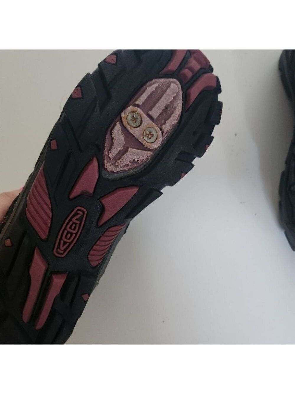KEEN | Springwater Cycling Shoes gray red 6.5 - Picture 6 of 7